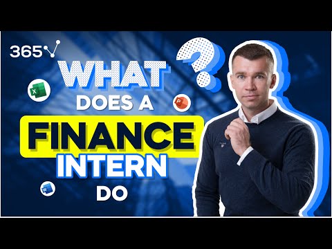 What Does a Finance Intern Do?
