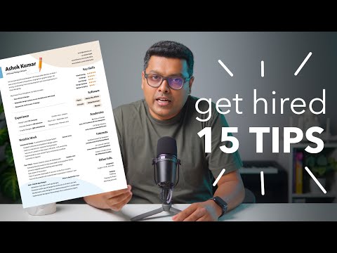 Get Hired as a UX Designer - 15 Resume Tips