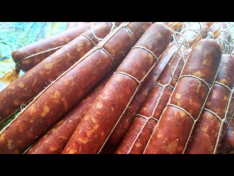 Как сделать московскую колбасу? Колбаса на продажу;)