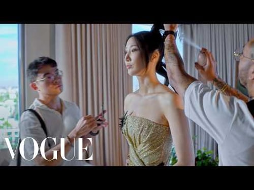 Inside EJAE’s Golden Custom Dior Oscars Look | Vogue