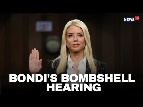 US Senate LIVE | Pam Bondi Testifies Before U.S. Senate Committee On Epstein Controversy | N18G