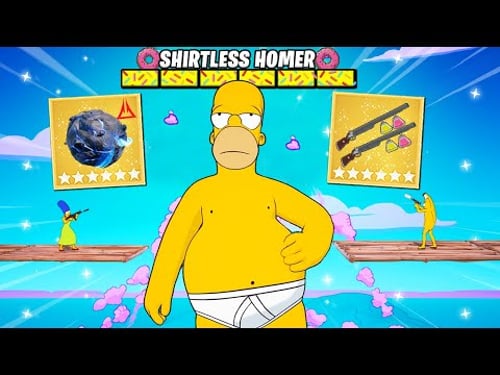 The *GIANT HOMER* UPDATE in Fortnite