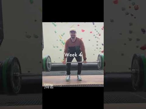 Deadlift progress over 7 weeks #deadlift #gym