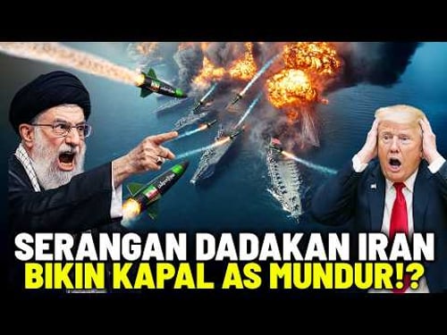RUDAL IRAN SERANG KAPAL INDUK USS Gerald R. Ford!? AS TAK BISA KABUR, SERANGAN DADAKAN IRAN DIMULAI?