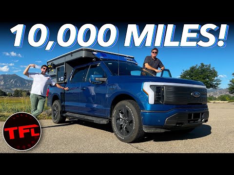 Here's How Our 2022 All Electric Ford F-150 Lightning Has Held Up Over 10,000 Miles of Hard Use!