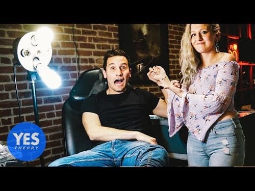 ASKING STRANGERS TO GET MATCHING TATTOOS!!