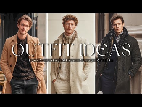 20 Casual Winter Looks That Attract Attention | Men’s fashion