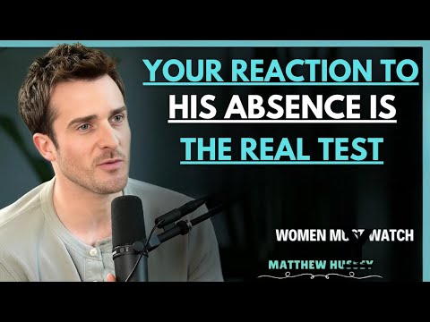 YOUR REACTION TO HIS ABSENCE IS THE REAL TEST | MATTHEW HUSSEY | MOTIVATION SPEECH