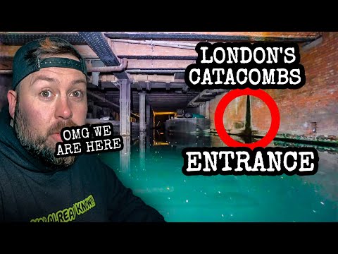 LONDON'S HIDDEN CATACOMBS | WE TOOK A BOAT UNDERGROUND AND IT WAS UNBELIEVABLE