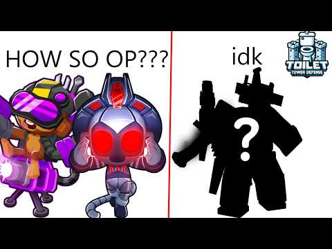 BTD6 TOWERS MEET ALL ? TTD TOWERS