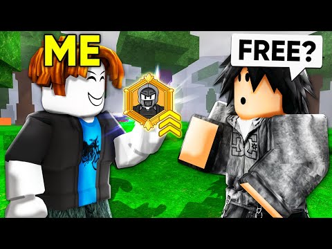 I Pretended to Be a NOOB, Then Gifted 5 STAR CLASS! (99 Nights in the Forest)