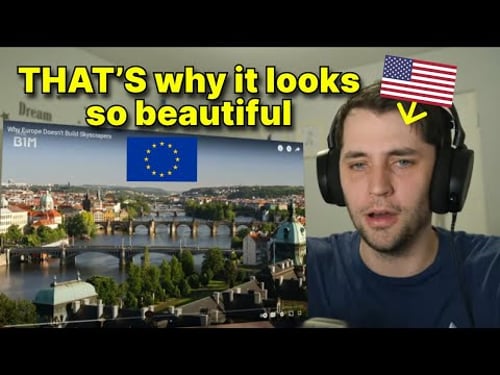 American reacts to 'Why Europe Doesn't Build Skyscrapers'