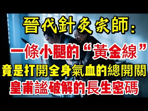 晉代針灸宗師:一條小腿的“黃金線”,竟是打開全身氣血的總開關!皇甫謐破解的長生密碼|養生|健康人生|老年健康|打坐冥想|道家|佛教 |修心修行|禪悟人生 |南無阿彌陀佛|談佛道安