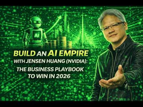 Build an AI Empire with Jensen Huang NVIDIA The Business Playbook to Win in 2026