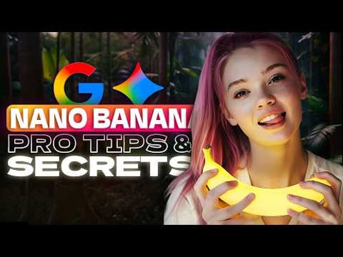 Best AI Image Generator 👉 NANO BANANA Tutorial (GEMINI 2.5 FLASH IMAGE)