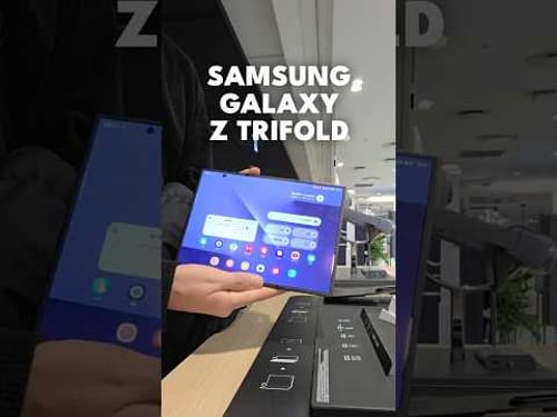 Samsung's TriFold is MASSIVE (first thoughts)