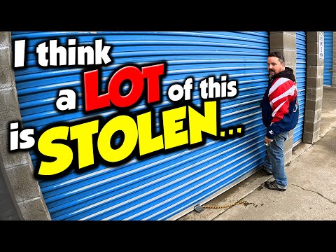 I bought a KLEPTOMANIAC'S storage unit...