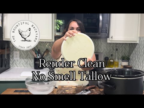 How to Wet Render Beef Fat into Tallow (No Smell Method!