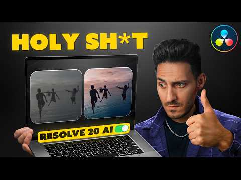 3 AI features to become dangerously good in Resolve 20