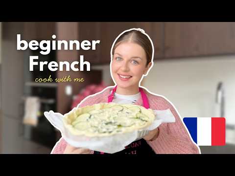 French for beginners: I speak ONLY French while cooking! 🇫🇷