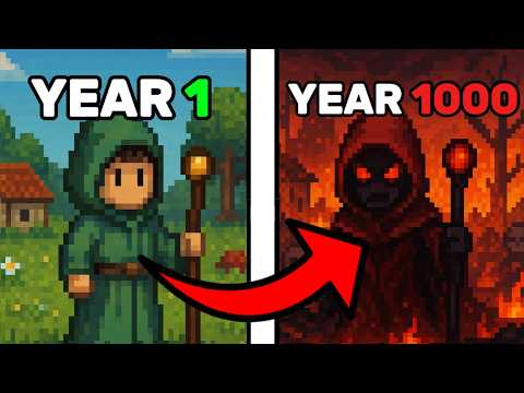 I Followed An EVIL MAGE For 1000 YEARS in WorldBox!