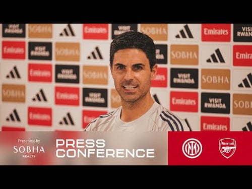 PRESS CONFERENCE | Mikel Arteta previews Inter Milan | Updates on Mosquera and Havertz | UCL