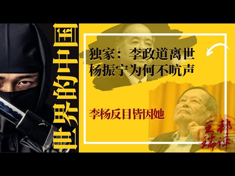 独家:李政道离世,杨振宁为啥不吭声;李杨反目皆因她;与君世世为兄弟,又结来生不了因 |《#世界的中国》(20240805)