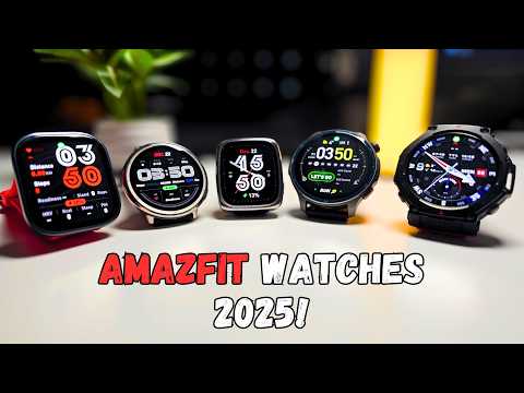 I Tested Every Amazfit Watch in 2025 | Don't Buy Without Watching This