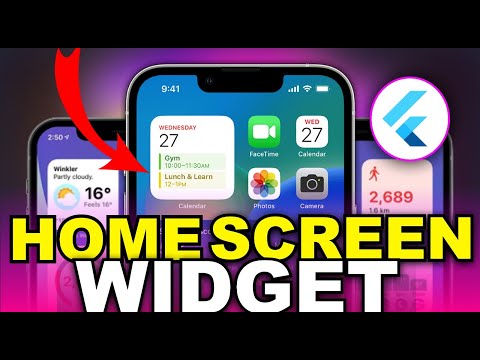 Let's create home screen widgets with Flutter! | Develop home screen widgets for iOS and android app