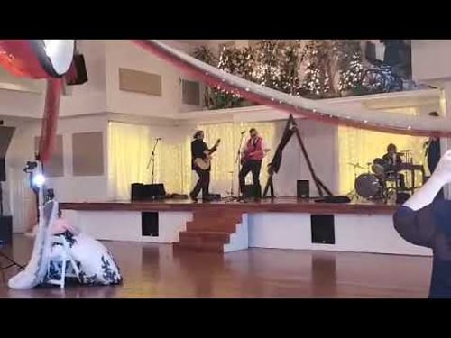 live performance of me performing You Light Up My World in front of my wife at the wedding 10-31-21