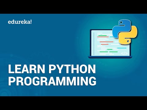Learn Python Programming for Beginners | Python Programming | Python Tutorial | Edureka