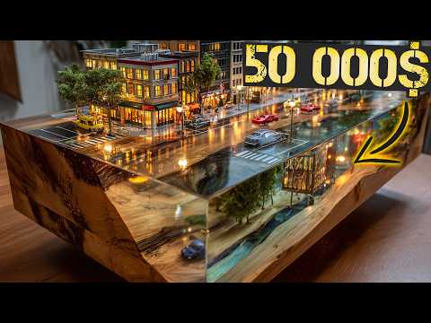 Epoxy tables have reached a new level. The order that made us rich.