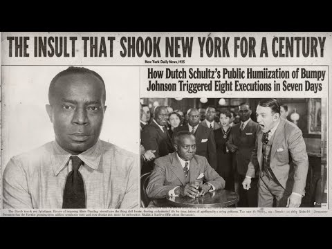 1935 News: Dutch Schultz's Racial Insult to Bumpy Johnson — 8 Men Dead in a Week