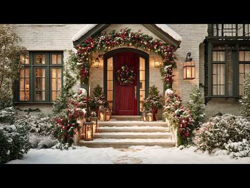 🎄 Stunning Christmas Porch Ideas to Transform Your Home ✨🏡