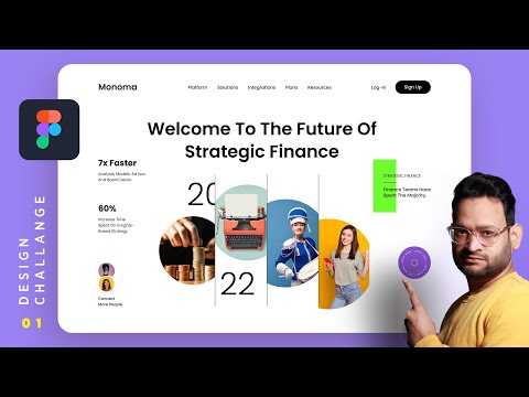 Challenge 01: Design A Professional Website Ui Using Figma 2024 Tutorial In Hindi