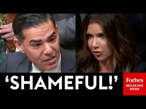 'You Are Breaking Your Oath': Robert Garcia Directly Confronts Kristi Noem About Deported Asylee