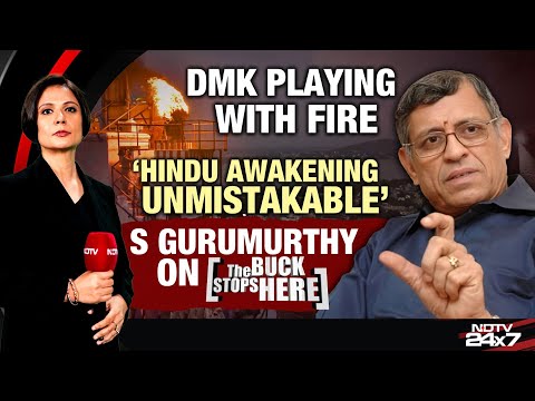 NDTV Exclusive With S Gurumurthy: 'Hindu Awakening Unmistakable, DMK Playing With Fire'