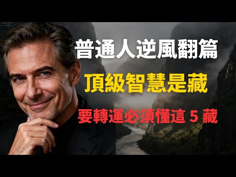 普通人逆風翻篇的頂級智慧是藏,要轉運必須懂這 5 藏