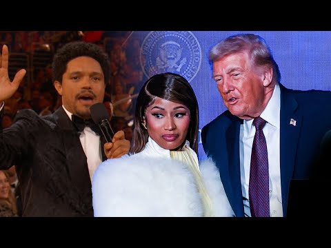 GRAMMYs: Trevor Noah Takes Dig at Nicki 'MAGA' Minaj During Monologue