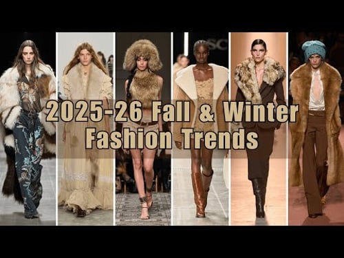 2025–26 Fall/Winter Fashion Trends | Runway Highlights & Must-Have Looks