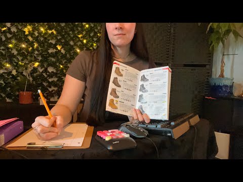 ASMR Onboarding You At A New Job | Writing, Typing, Page Turning, Plastic Page Covers