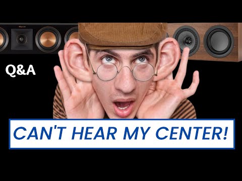 HARD to HEAR VOCALS? FIX it! Home Theater Gurus. Center channel Setup.