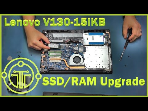 How to Upgrade the Lenovo V130-15IKB | SSD + RAM upgrade