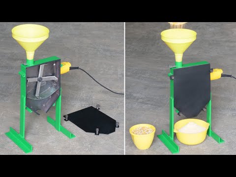 Angle Grinder HACK - How To Make A Corn Grinder | Simple Homemade Corn Grinder | DIY