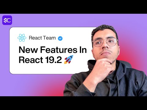 كل اللي لازم تعرفه عن React 19.2 في فيديو واحد!