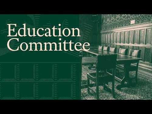 Education Committee hears evidence on the decline in the number of children reading for pleasure