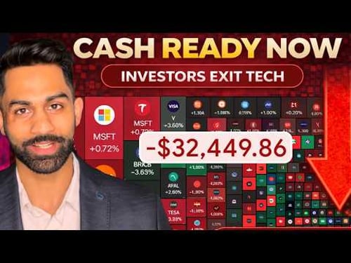 🚨 MY URGENT MESSAGE for ALL Investors!! Tech Stocks CRASH as Investors EXIT Growth Stocks!!