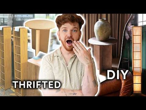 I turned THRIFTED Pieces into Designer Decor! *DIY & Easy*