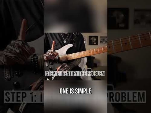 Fix Sloppy Guitar Playing : Easy 3 Step Framework