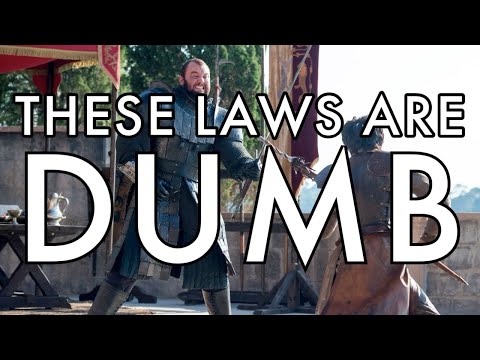 Game of Thrones' Laws Make No Sense